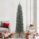 Vidaxx árbol de Navidad artificial verde 210 cm PVC y acero y plástico