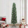 Vidaxx albero di Natale artificiale verde 240 cm PVC, acciaio e plastica