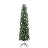 Vidaxx albero di Natale artificiale verde 240 cm PVC, acciaio e plastica