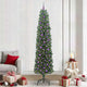 Vidaxx albero di Natale artificiale verde 240 cm PVC, acciaio e plastica