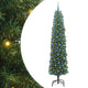 Vidaxx albero di Natale artificiale verde 240 cm PVC, acciaio e plastica