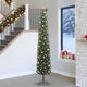 Vidaxx albero di Natale artificiale verde 270 cm PVC, acciaio e plastica