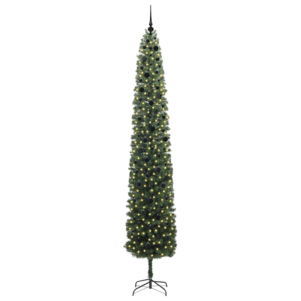Vidaxx árbol de Navidad artificial verde 300 cm PVC y acero y plástico