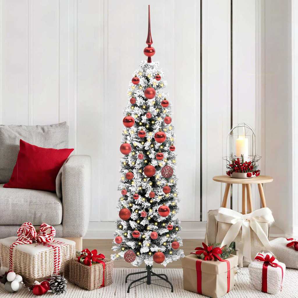 Vidaxx árbol de Navidad artificial verde 150 cm PVC y acero y plástico