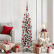Vidaxx árbol de Navidad artificial verde 150 cm PVC y acero y plástico