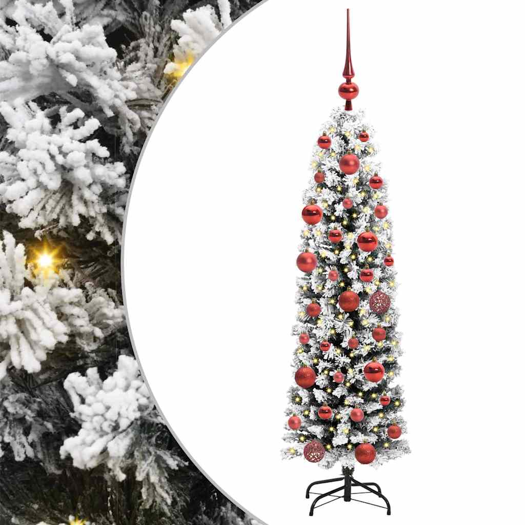 Vidaxx árbol de Navidad artificial verde 150 cm PVC y acero y plástico