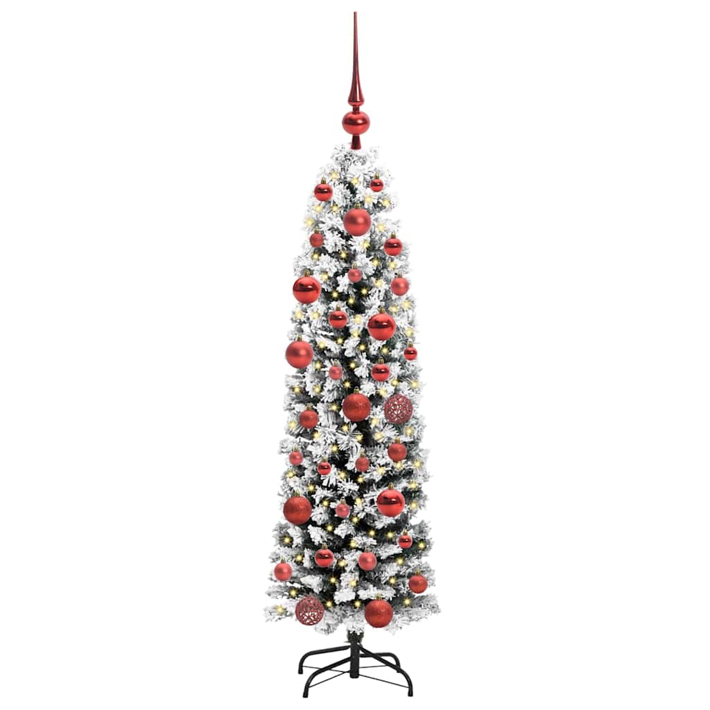 Vidaxx árbol de Navidad artificial verde 150 cm PVC y acero y plástico