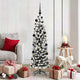 Vidaxx albero di Natale artificiale verde 150 cm PVC, acciaio e plastica
