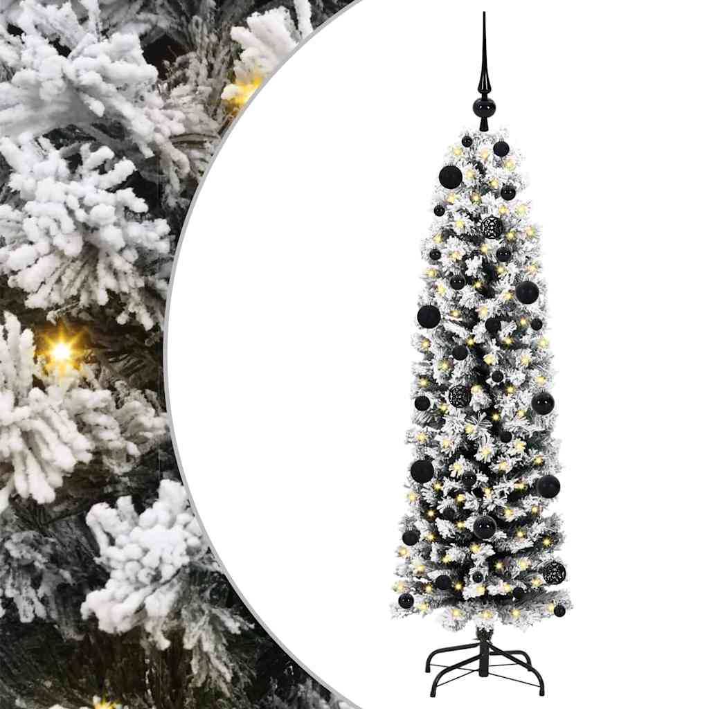 Vidaxx árbol de Navidad artificial verde 150 cm PVC y acero y plástico