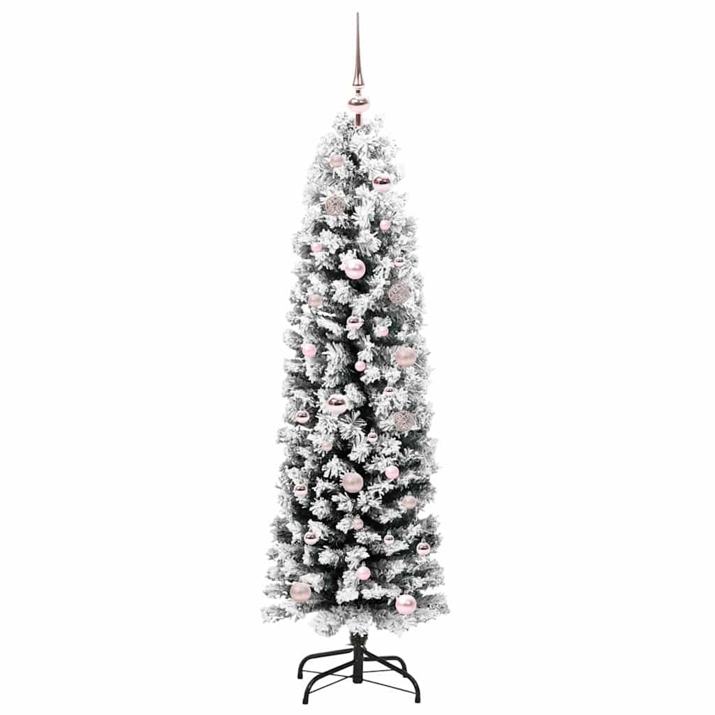 Vidaxx albero di Natale artificiale verde 150 cm PVC, acciaio e plastica