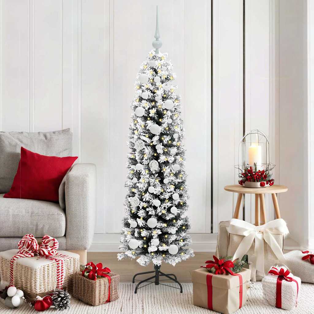 Vidaxx árbol de Navidad artificial verde 150 cm PVC y acero y plástico