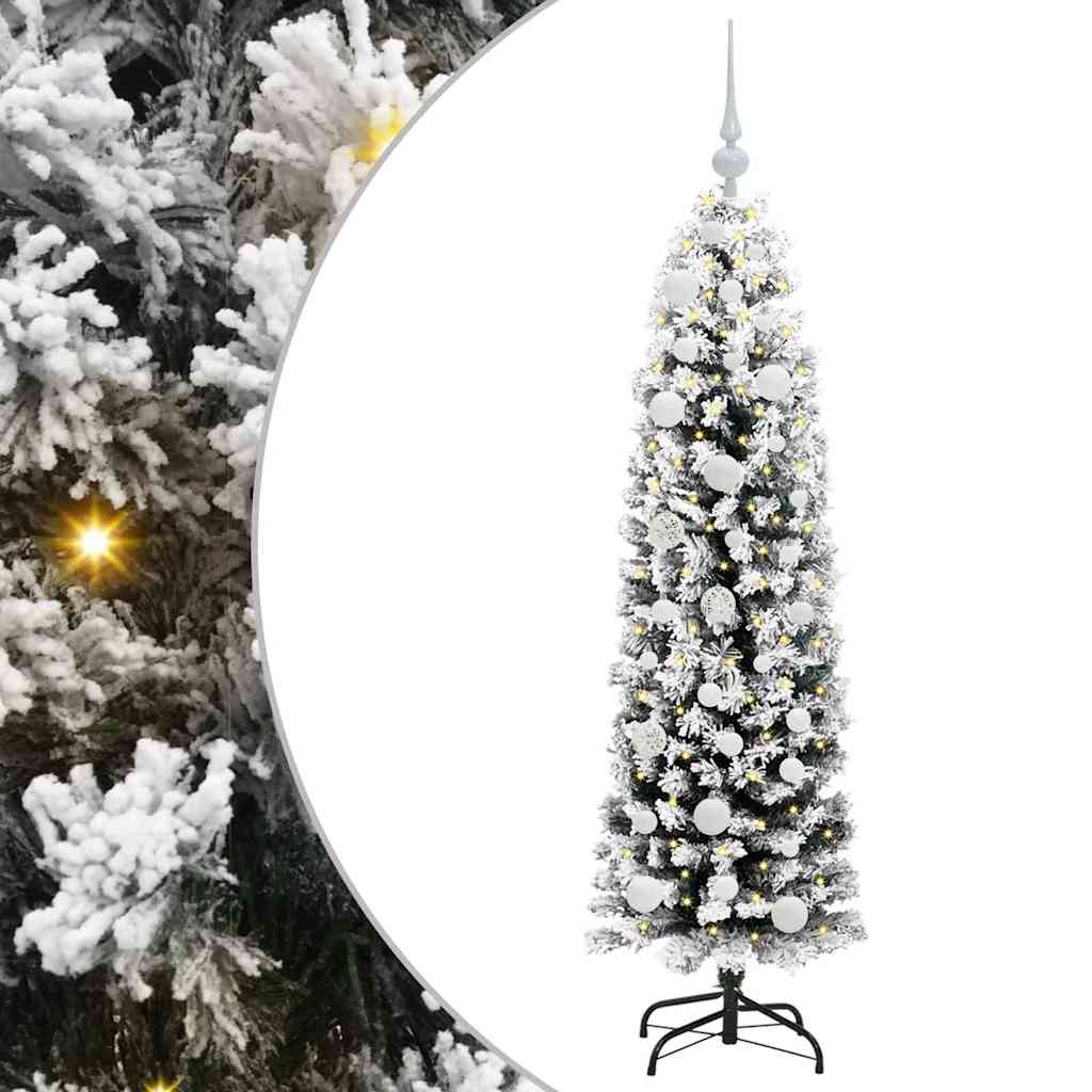 Vidaxx árbol de Navidad artificial verde 150 cm PVC y acero y plástico