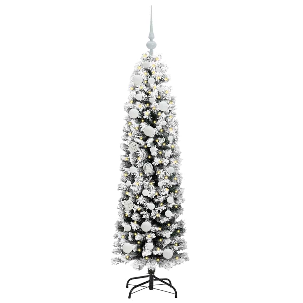 Vidaxx árbol de Navidad artificial verde 150 cm PVC y acero y plástico