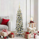 Vidaxx albero di Natale artificiale verde 150 cm PVC, acciaio e plastica