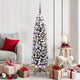 Vidaxx albero di Natale artificiale verde 150 cm PVC, acciaio e plastica