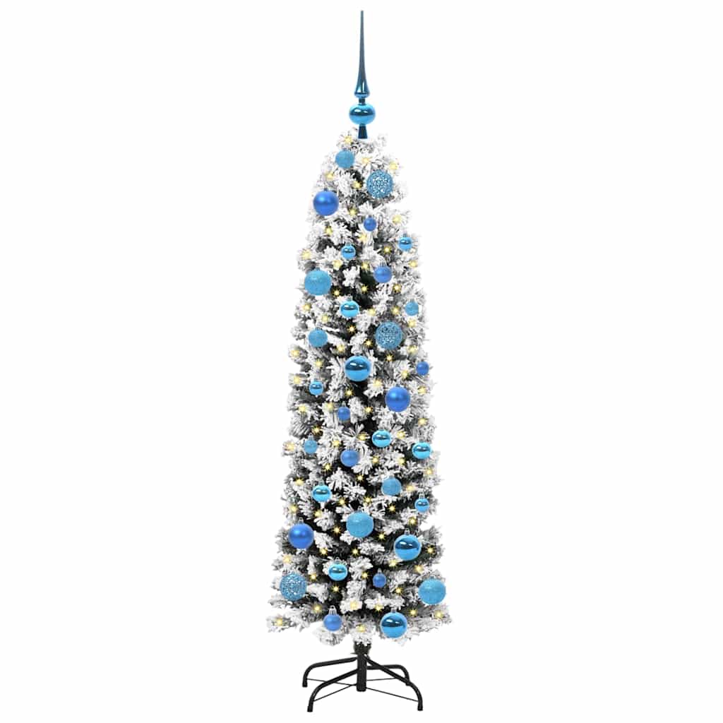 Vidaxx árbol de Navidad artificial verde 150 cm PVC y acero y plástico