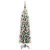 Vidaxx árbol de Navidad artificial verde 150 cm PVC y acero y plástico
