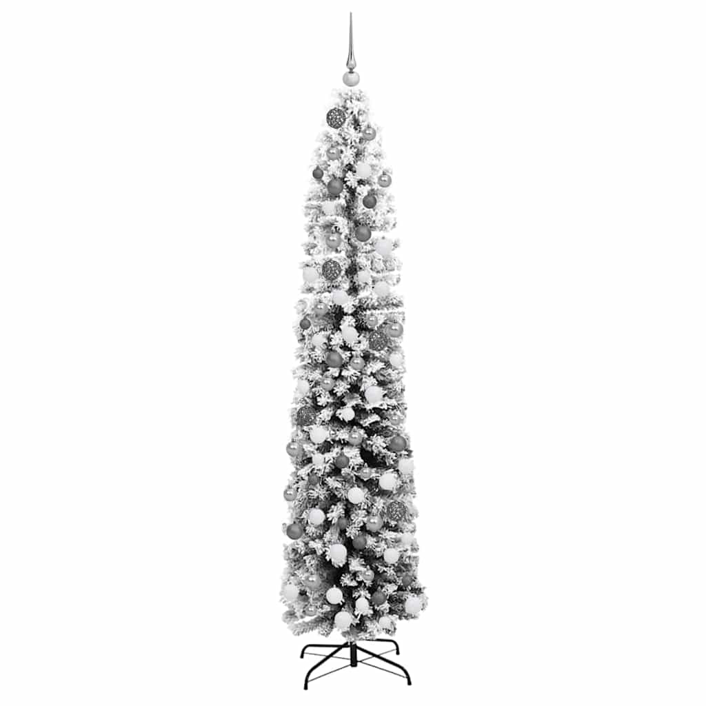 Vidaxx árbol de Navidad artificial verde 180 cm PVC y acero y plástico
