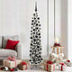 Vidaxx albero di Natale artificiale verde 180 cm in PVC e acciaio e plastica