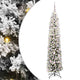 Vidaxx albero di Natale artificiale verde 180 cm in PVC e acciaio e plastica
