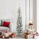 Vidaxx albero di Natale artificiale verde 180 cm in PVC e acciaio e plastica