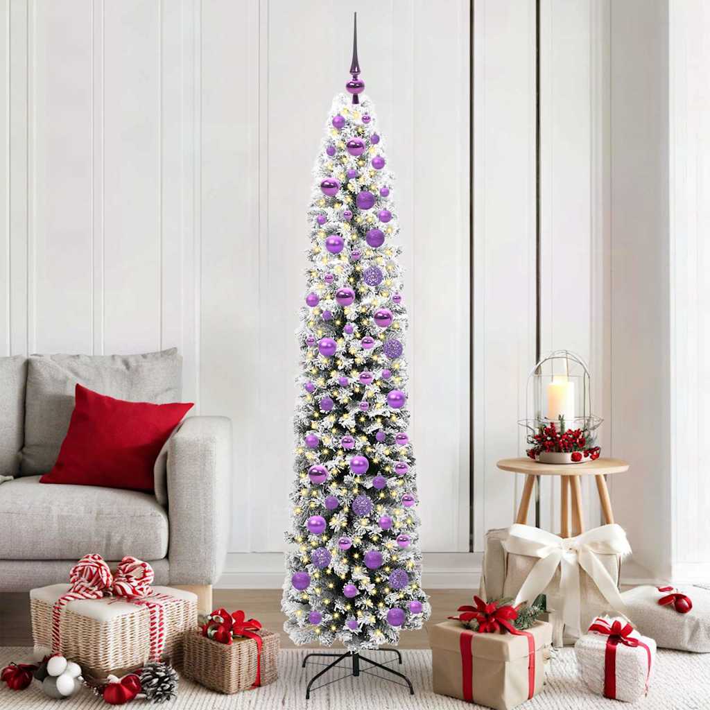 Vidaxx árbol de Navidad artificial verde 180 cm PVC y acero y plástico