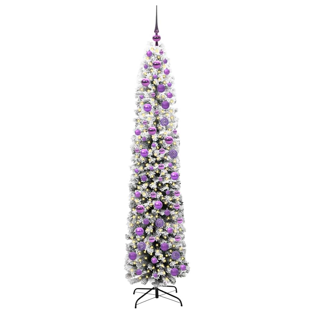 Vidaxx árbol de Navidad artificial verde 180 cm PVC y acero y plástico