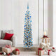 Vidaxx albero di Natale artificiale verde 180 cm in PVC e acciaio e plastica