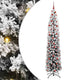 Vidaxx árbol de Navidad artificial verde 210 cm PVC y acero y plástico
