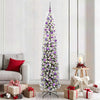 Vidaxx albero di Natale artificiale verde 210 cm PVC, acciaio e plastica