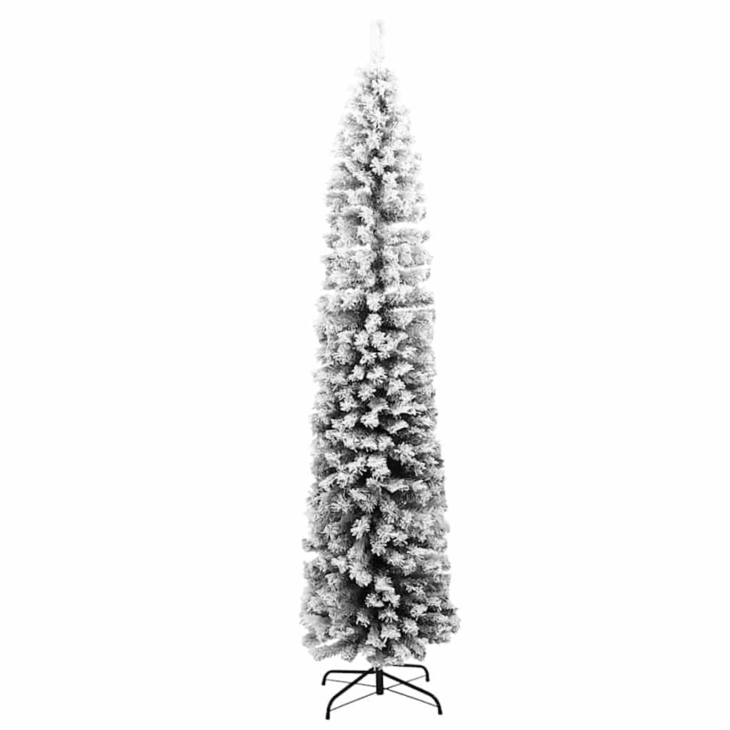 Vidaxx albero di Natale artificiale verde 240 cm PVC, acciaio e plastica