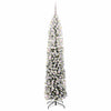 Vidaxx albero di Natale artificiale verde 240 cm PVC, acciaio e plastica