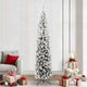 Vidaxx albero di Natale artificiale verde 240 cm PVC, acciaio e plastica