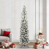 Vidaxx albero di Natale artificiale verde 240 cm PVC, acciaio e plastica
