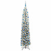 Vidaxx albero di Natale artificiale verde 240 cm PVC, acciaio e plastica