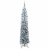 Vidaxx albero di Natale artificiale verde 240 cm PVC, acciaio e plastica