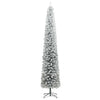 Vidaxx albero di Natale artificiale verde 270 cm PVC, acciaio e plastica