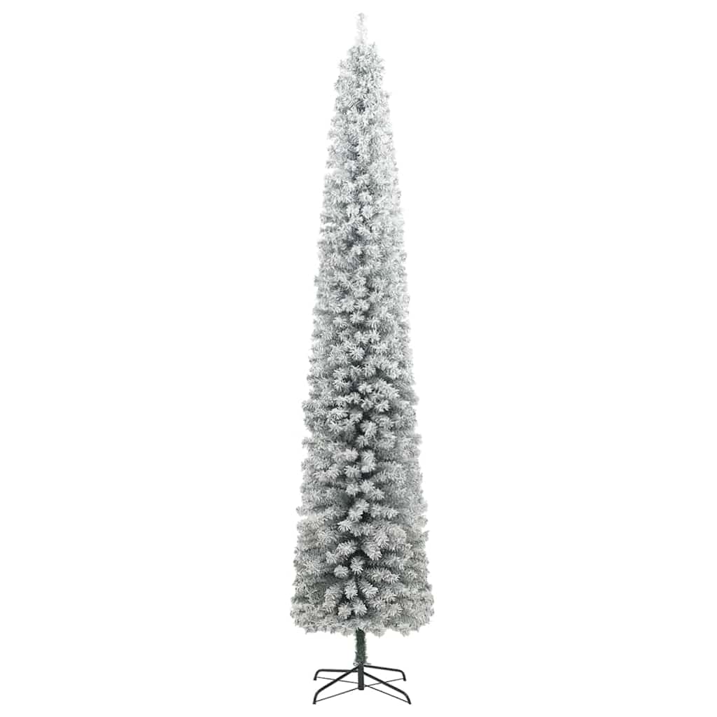 Vidaxx albero di Natale artificiale verde 270 cm PVC, acciaio e plastica