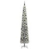 Vidaxx albero di Natale artificiale verde 270 cm PVC, acciaio e plastica