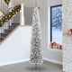 Vidaxx albero di Natale artificiale verde 270 cm PVC, acciaio e plastica