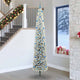 Vidaxx albero di Natale artificiale verde 270 cm PVC, acciaio e plastica