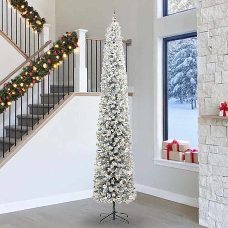 Vidaxx albero di Natale artificiale verde 300 cm PVC, acciaio e plastica