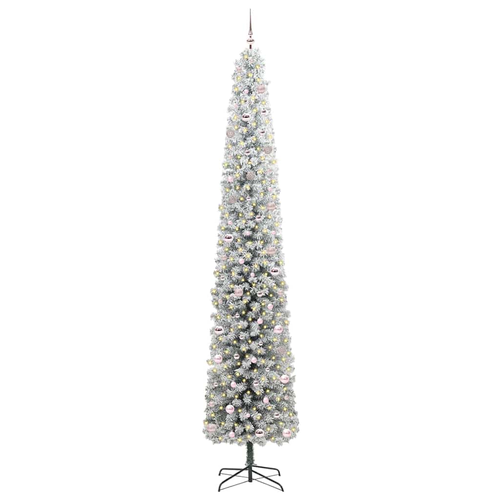 Vidaxx albero di Natale artificiale verde 300 cm PVC, acciaio e plastica