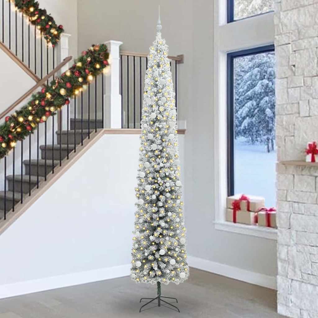 Vidaxx albero di Natale artificiale verde 300 cm PVC, acciaio e plastica