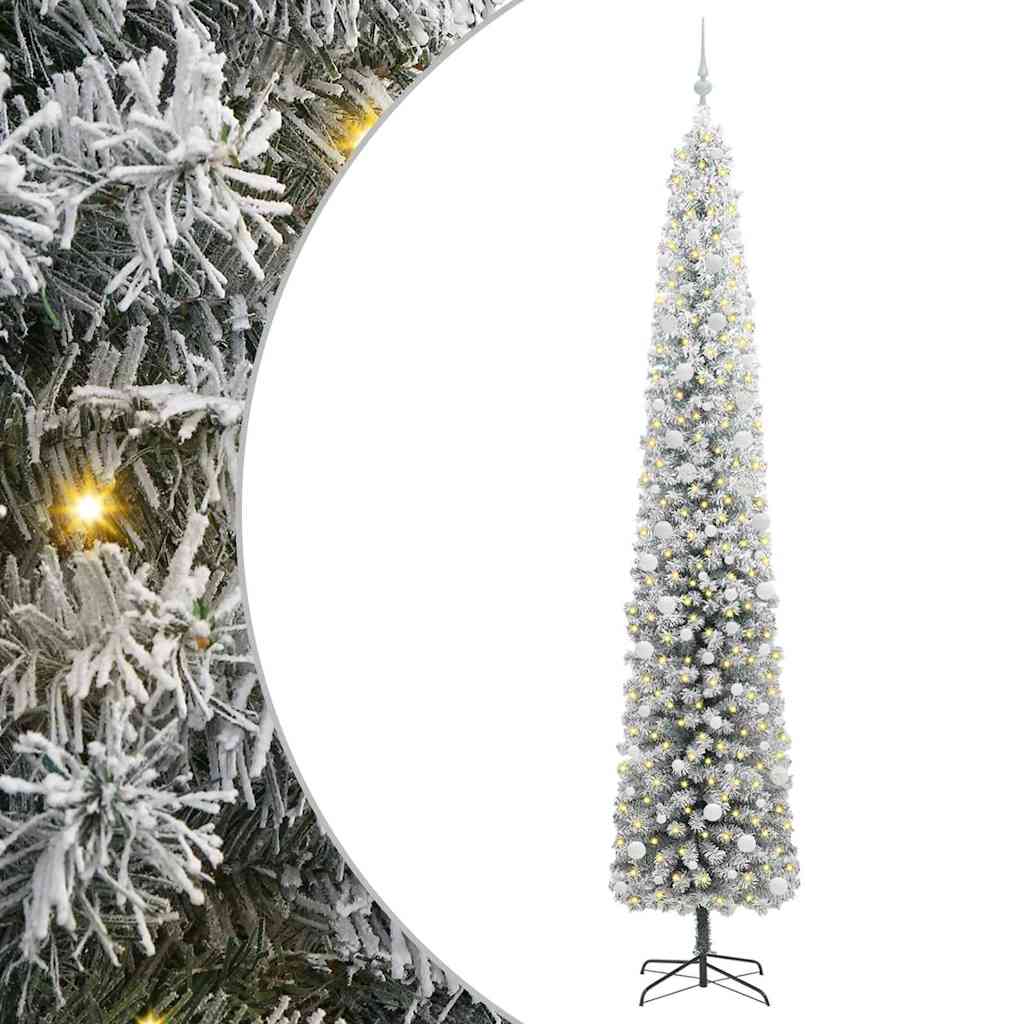 Vidaxx albero di Natale artificiale verde 300 cm PVC, acciaio e plastica