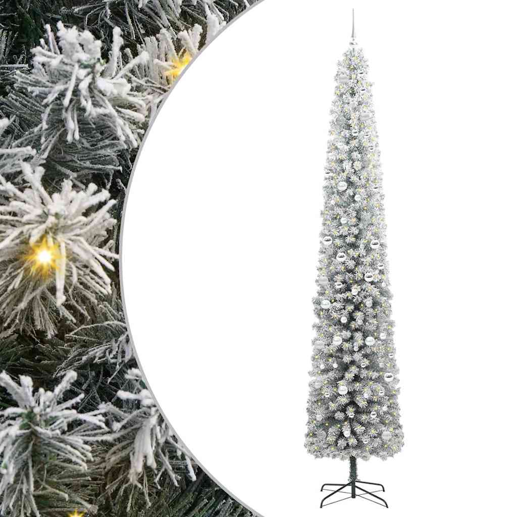 Vidaxx albero di Natale artificiale verde 300 cm PVC, acciaio e plastica