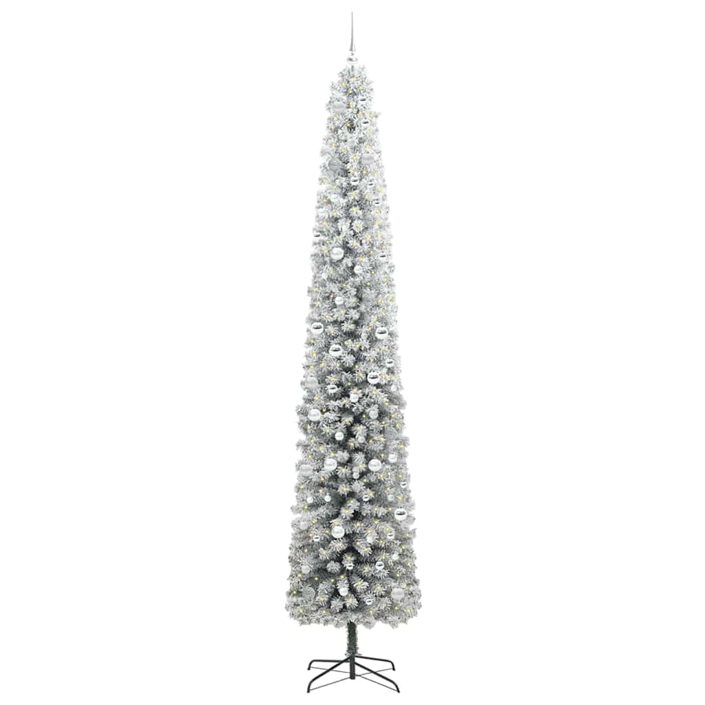 Vidaxx albero di Natale artificiale verde 300 cm PVC, acciaio e plastica