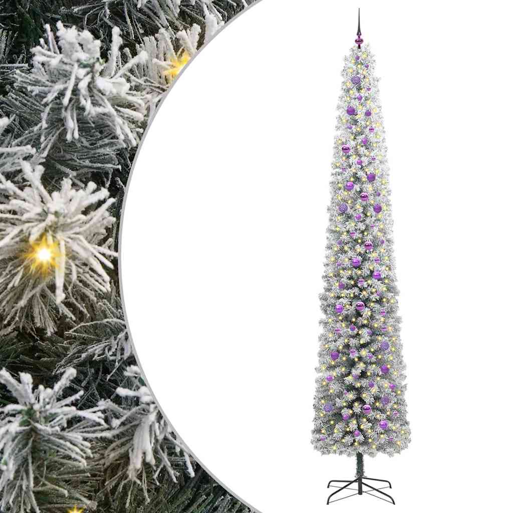 Vidaxx albero di Natale artificiale verde 300 cm PVC, acciaio e plastica