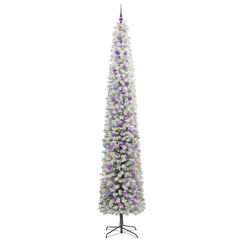 Vidaxx albero di Natale artificiale verde 300 cm PVC, acciaio e plastica