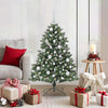 Árbol de Navidad artificial VidaXL con 150 LED verde, 120 cm PVC y plástico y acero